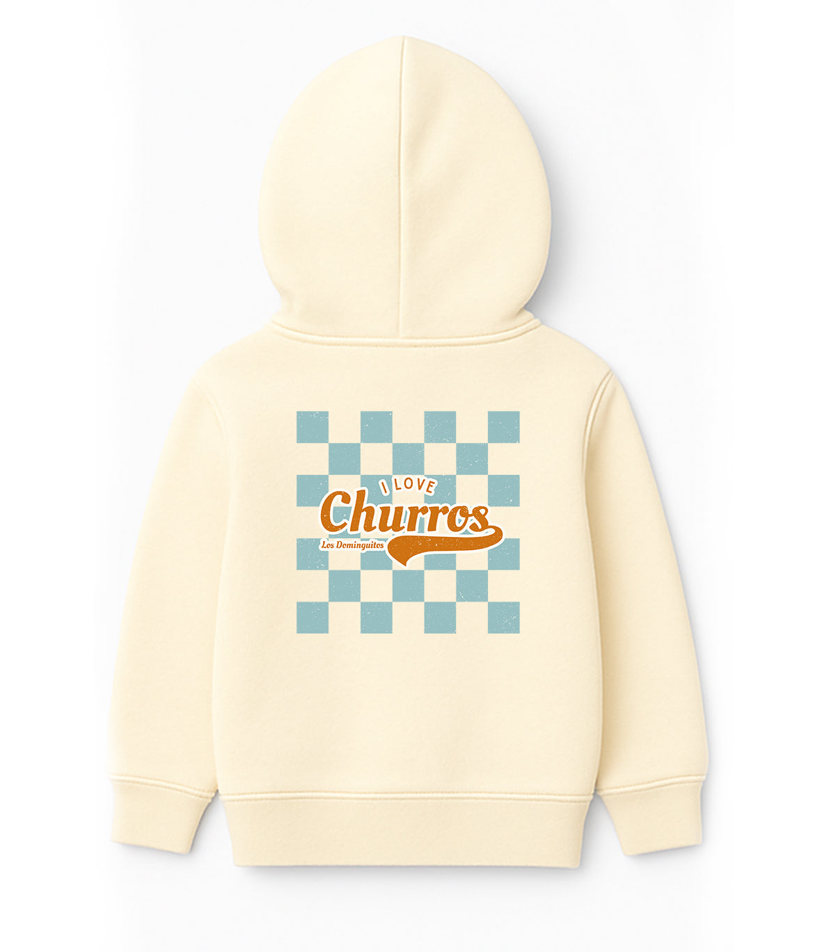 SUDADERA I LOVE CHURROS - CRUDA