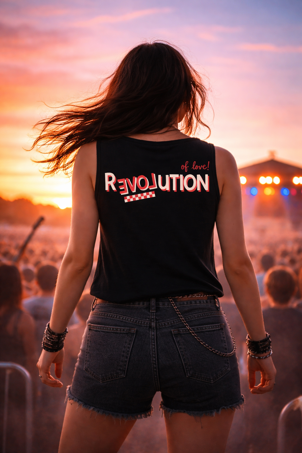 REVOLUTION - CAMISETA TIRANTAS