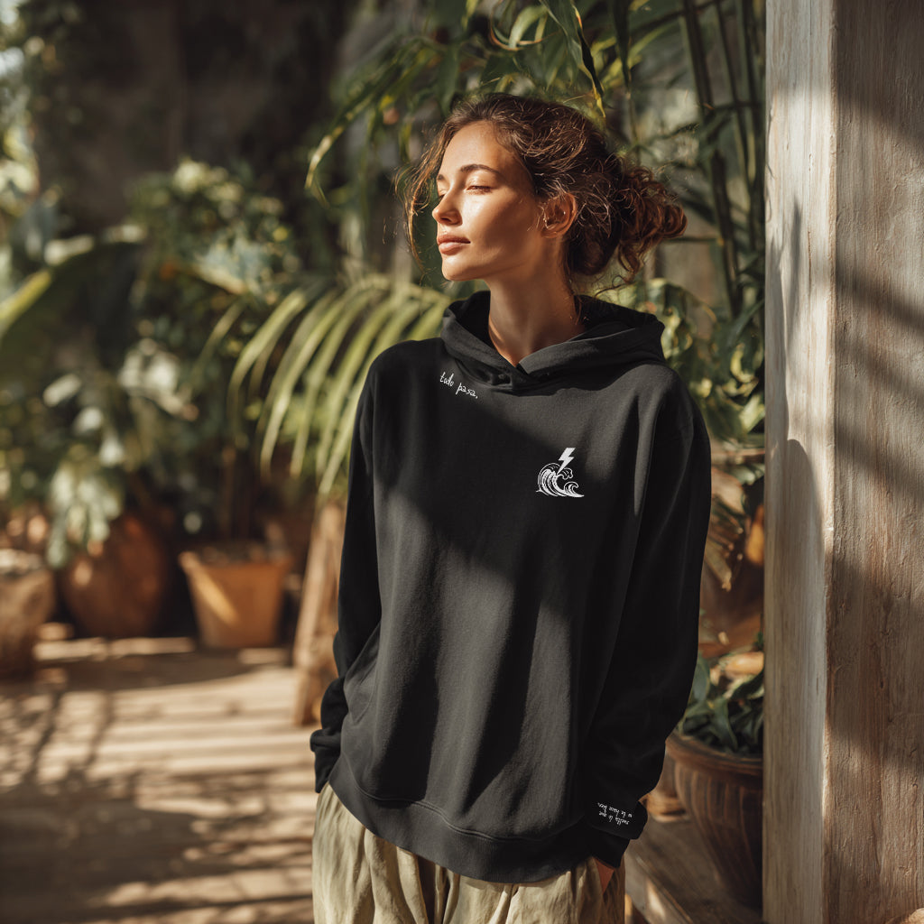 SUDADERA YING YANG  ¡con mensajes especiales!