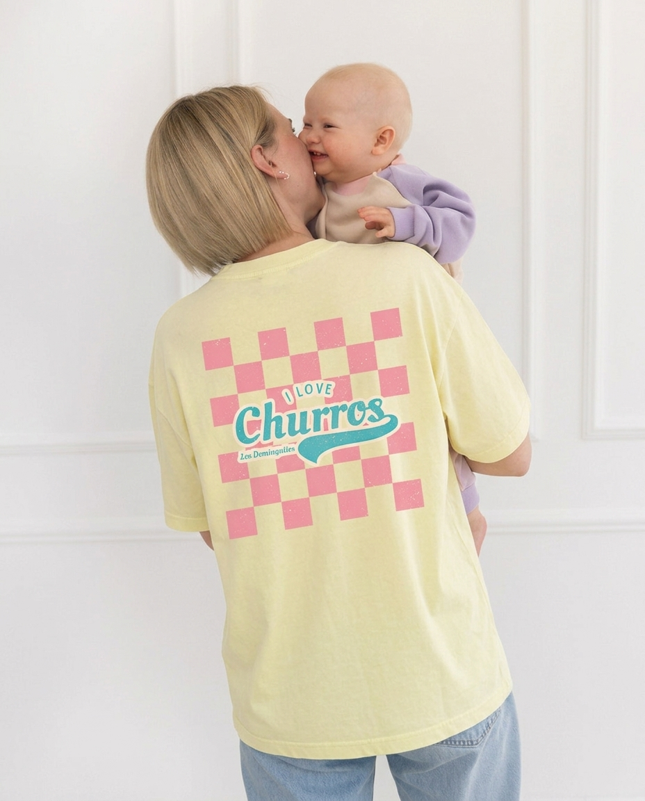 I LOVE CHURROS PASTEL