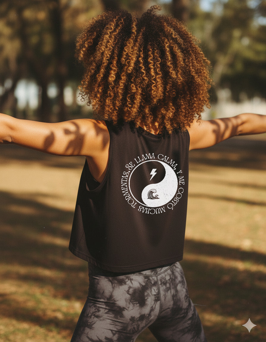 YING YANG - CAMISETA NEGRA