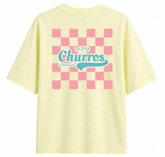 I LOVE CHURROS PASTEL