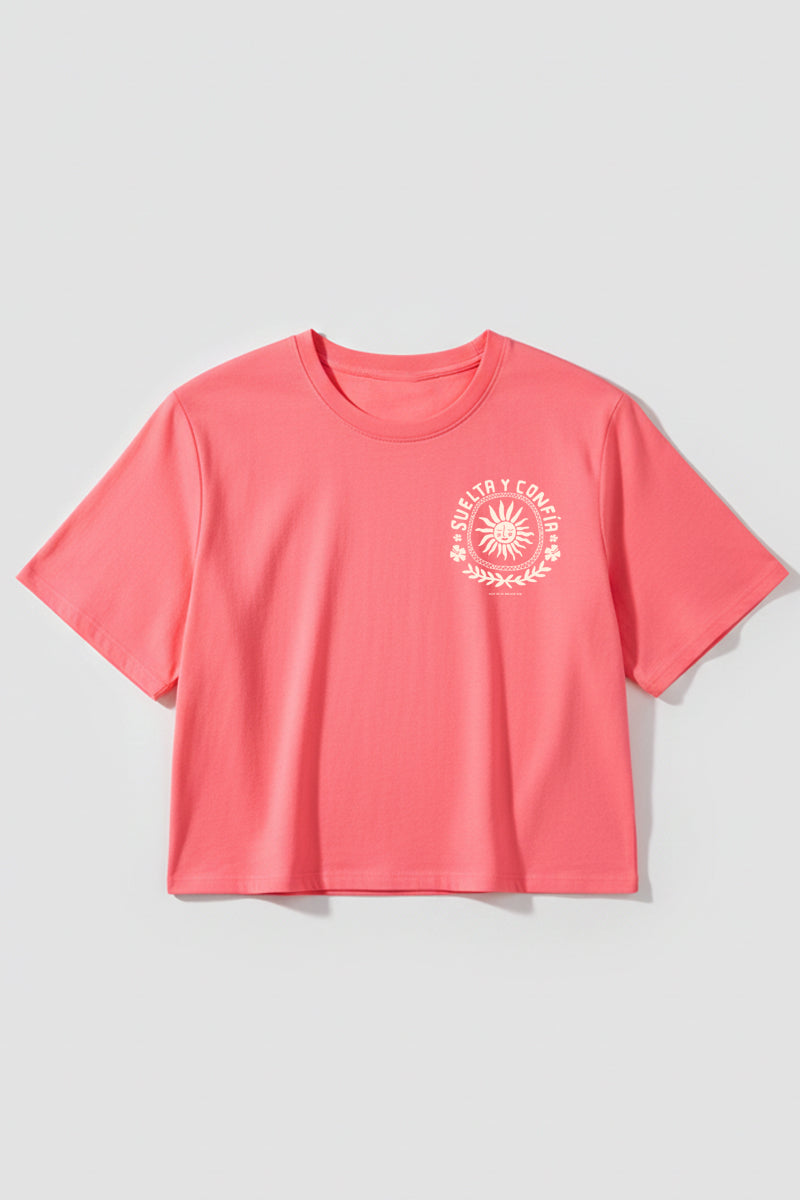 VIVE YOGA - SUELTA Y CONFÍA ROSA