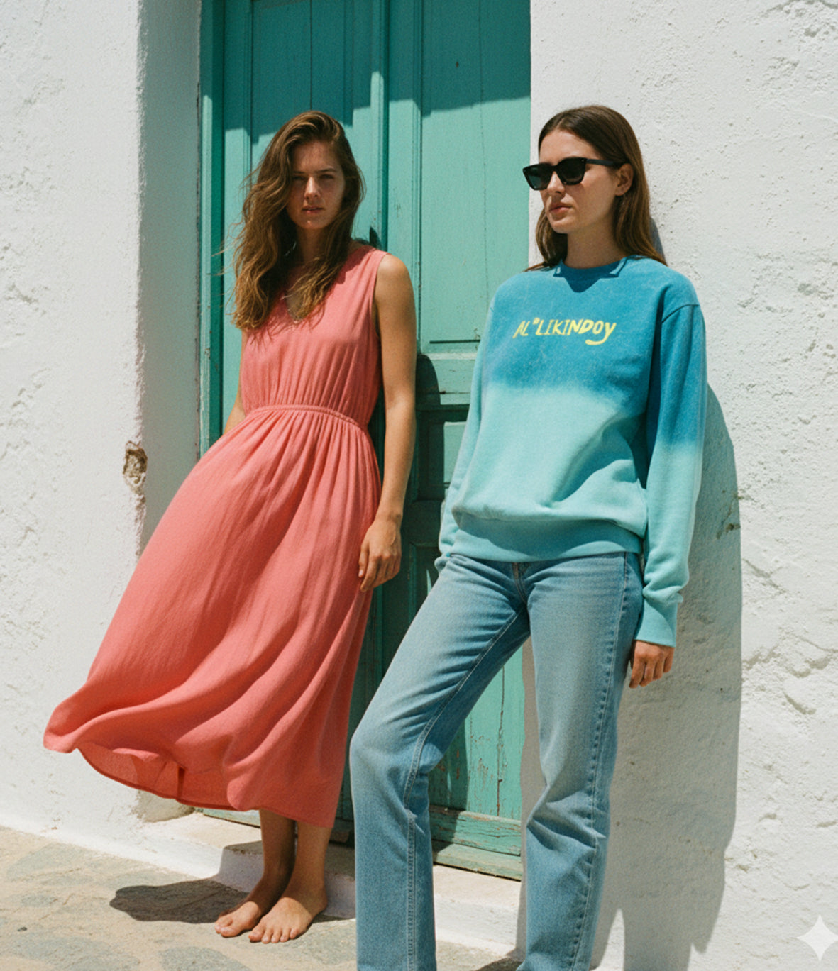 SUDADERA BORDADA AL*LINKINDOY