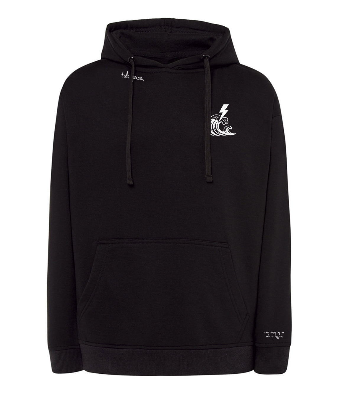 SUDADERA YING YANG  ¡con mensajes especiales!