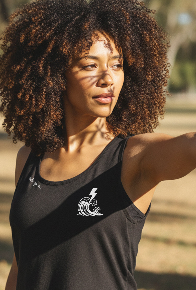 YING YANG - CAMISETA NEGRA